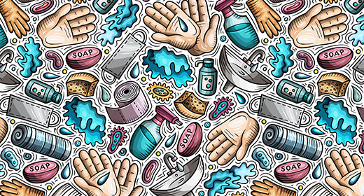 Cartoon Seamless Patterns