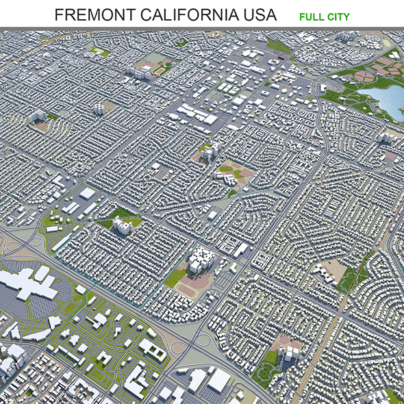 Fremont city California - 3Docean 31979699