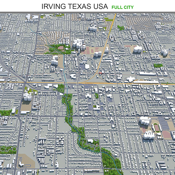 Irving city Texas - 3Docean 31980113