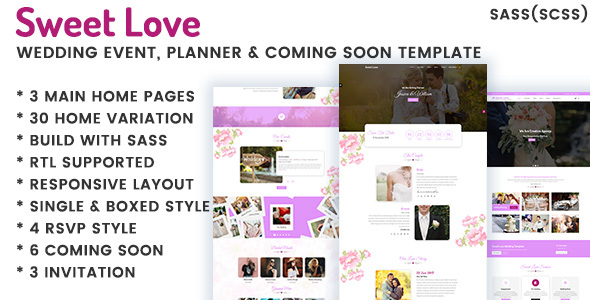 Lavender - Wedding - ThemeForest 22743839