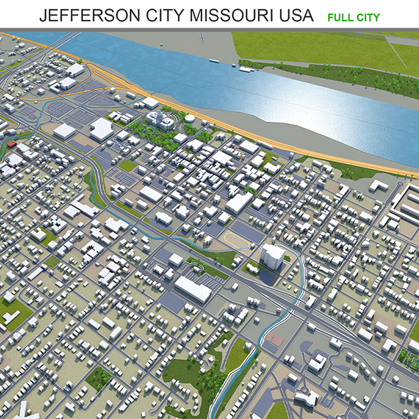 Jefferson City Missouri - 3Docean 31980164
