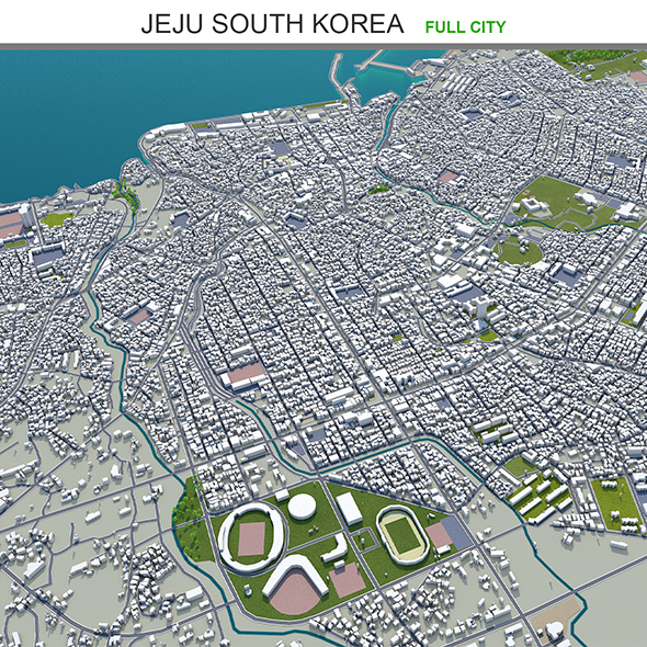 Jeju city South - 3Docean 31980190