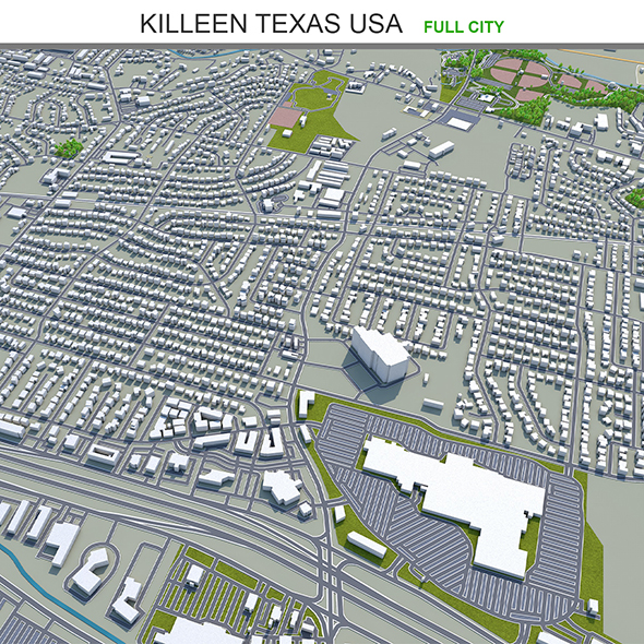 Killeen city Texas - 3Docean 31980282