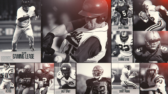 Sport PromoHistory CollageSlideshow - VideoHive 31910204