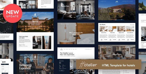 Special Hoteller - HTML Template