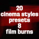 Cinema Styles Presets &amp; Film Burns - VideoHive Item for Sale