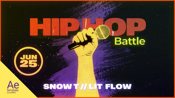 Hip Hop Battle - VideoHive 32002860