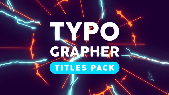 Typographer-Titles Pack - VideoHive 22718286