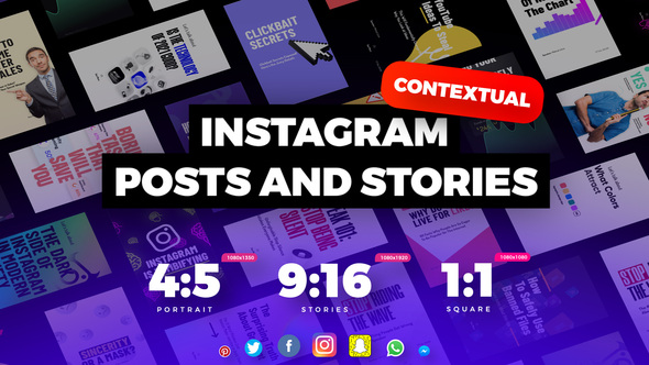 60 Instagram Stories - VideoHive 32006815