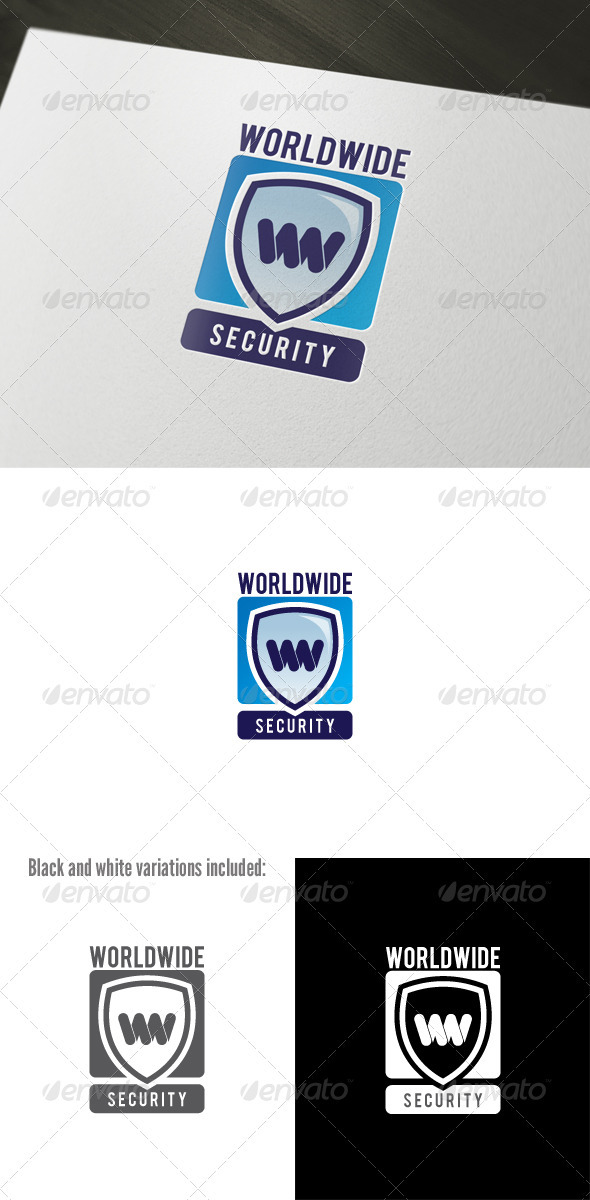 Security Logo Template - Letters Logo Templates