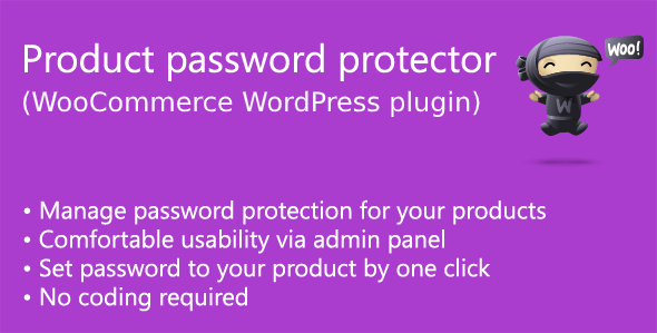 Product password protector - CodeCanyon 7481489