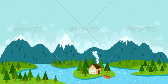 Mountain Landscape - Landscapes Nature