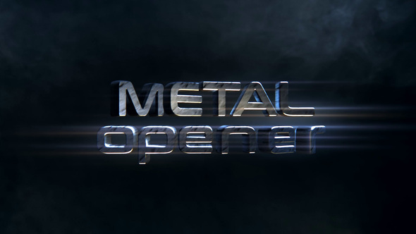 Metal Title Opener
