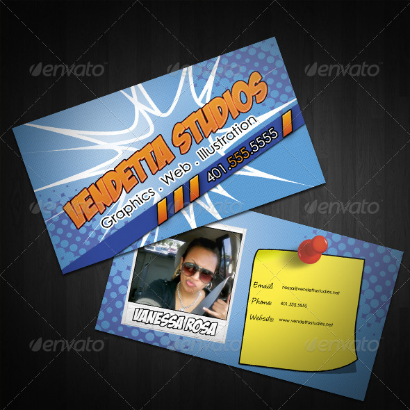 Kablam Business Cards - Creative Business Cards