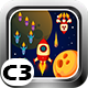 Space Shooter Space Game (Construct 3 | C3P | HTML5) Admob Ready