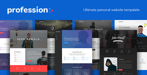 Profession - Personal - ThemeForest 20537803