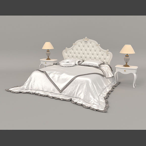 European Style Bed - 3Docean 32020127