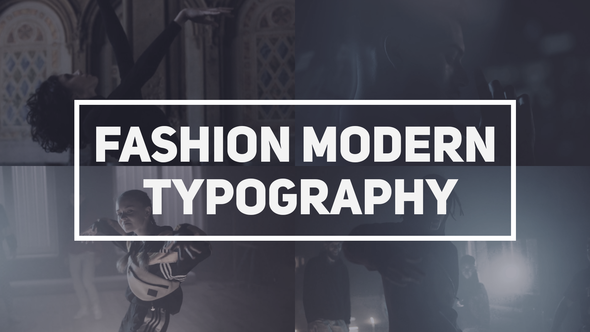 Fashion Modern Typography - VideoHive 32025406