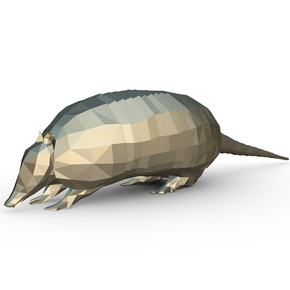 armadillo figure - 3Docean 32040849