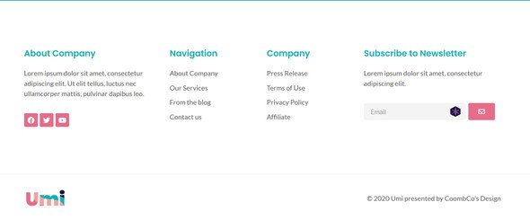 Umi - Web Design Agency Elementor Template Kit
