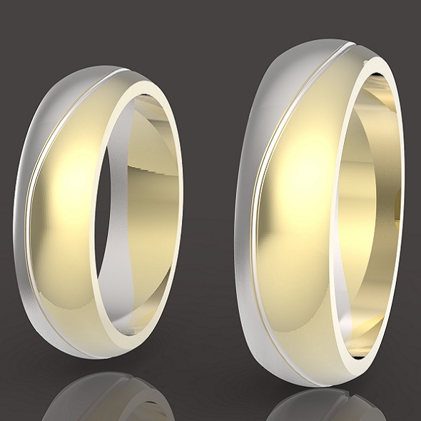 2 wedding rings - 3Docean 32041911