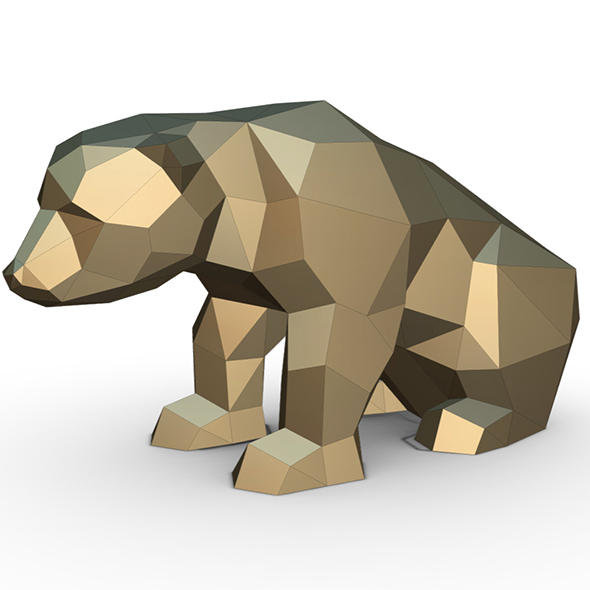 bear figure - 3Docean 32042276