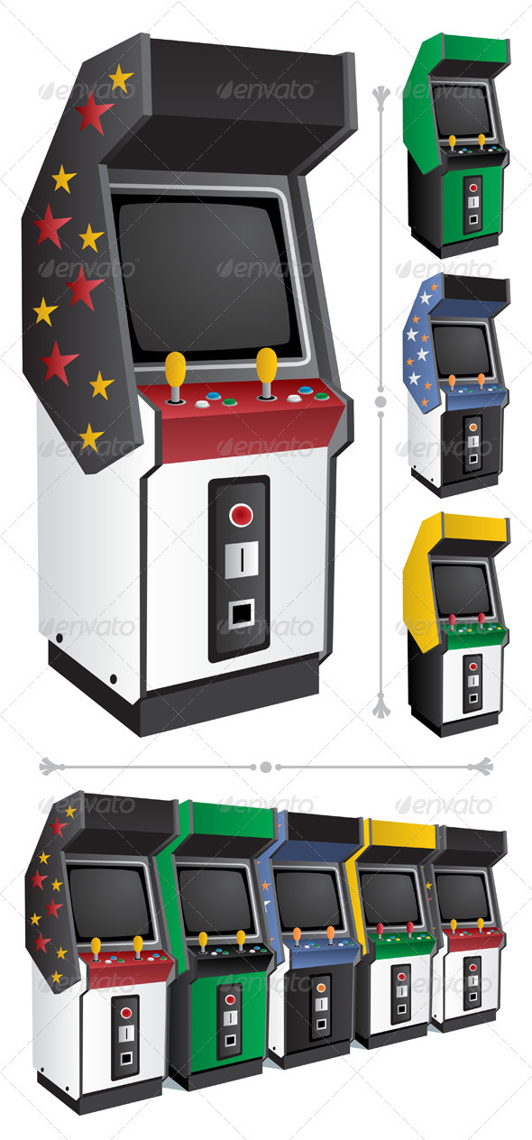 Arcade Games - Man-made Objects Objects