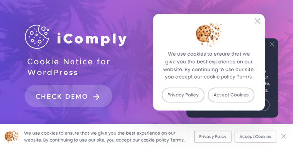 iComply - Cookie Notice for WordPress