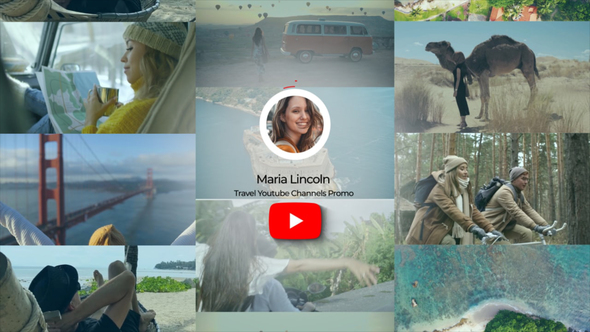 Youtube Travel Channel - VideoHive 32050643