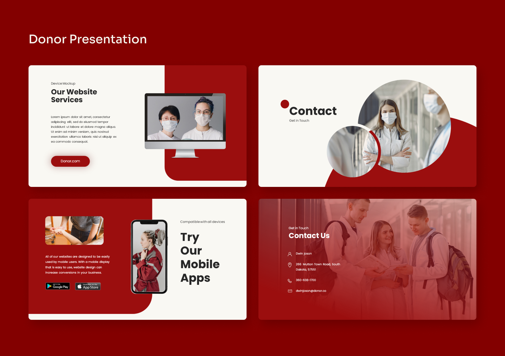 Donor - Volunteer PowerPoint Presentation, Presentation Templates ...