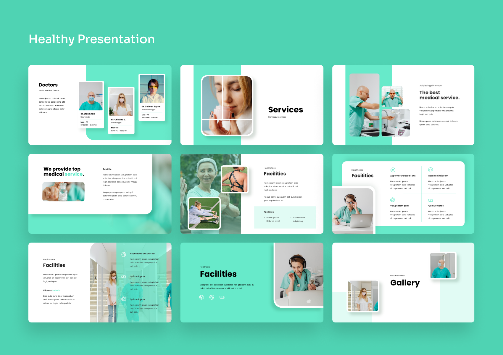 Healthy - Medical PowerPoint Presentation, Presentation Templates ...