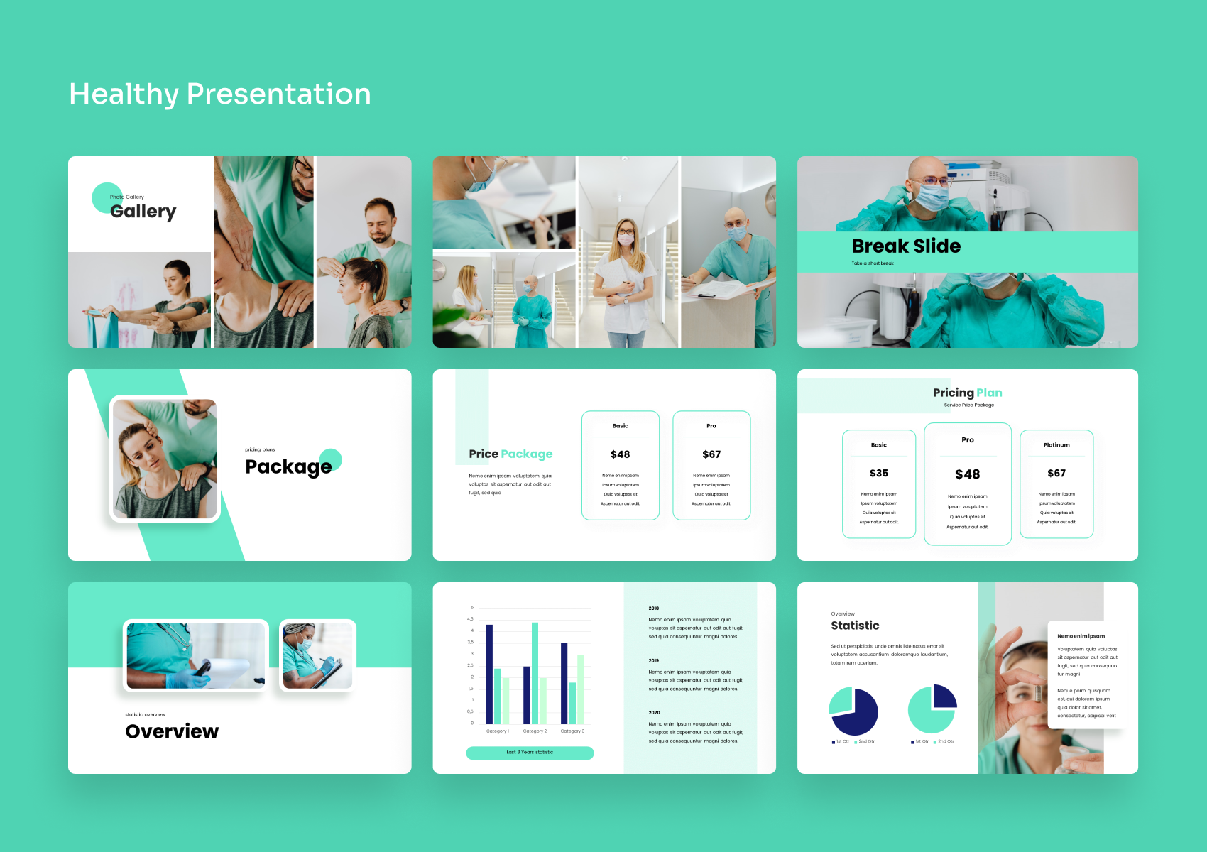 Healthy - Medical PowerPoint Presentation, Presentation Templates ...