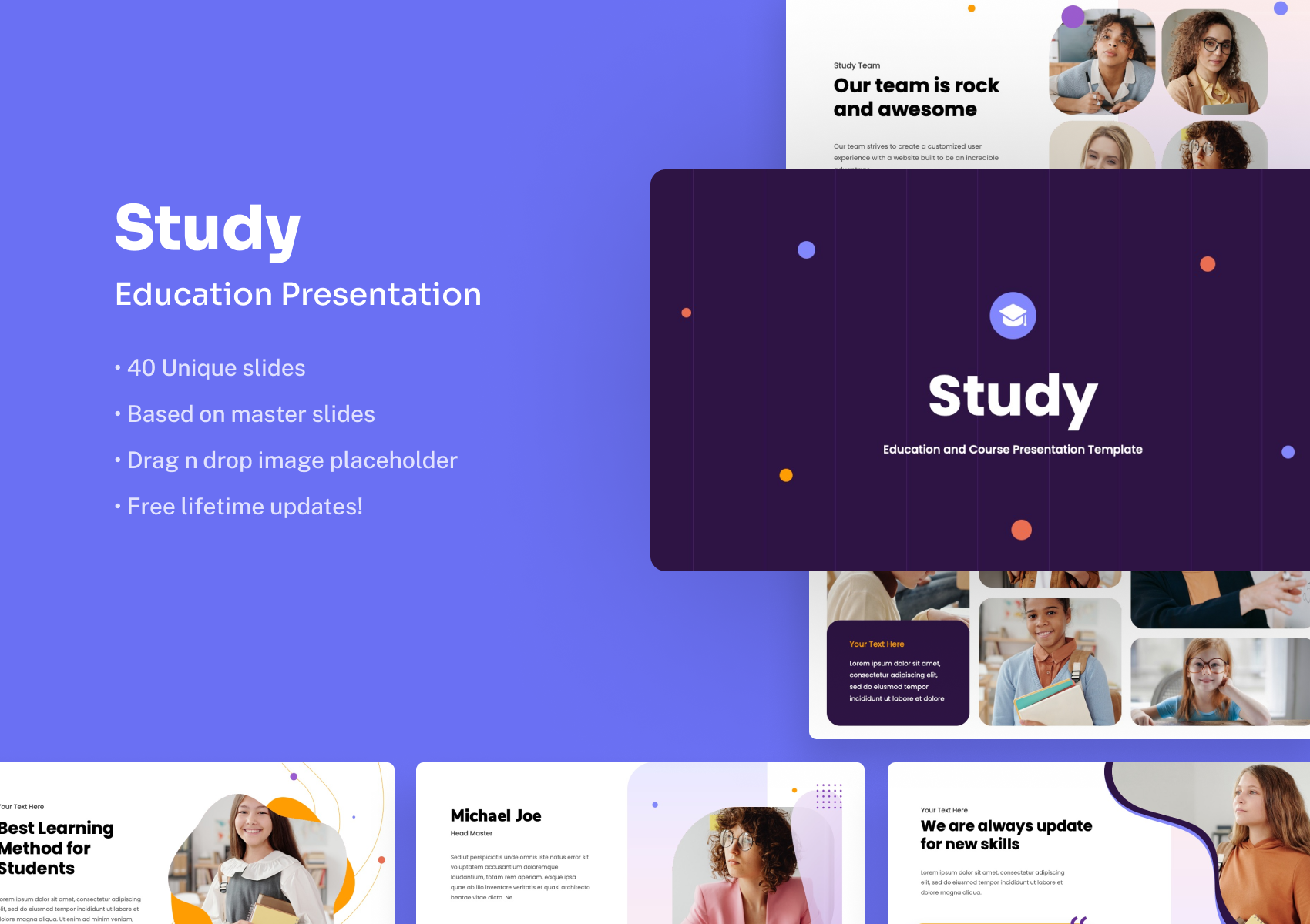 Study - Education PowerPoint Presentation, Presentation Templates ...