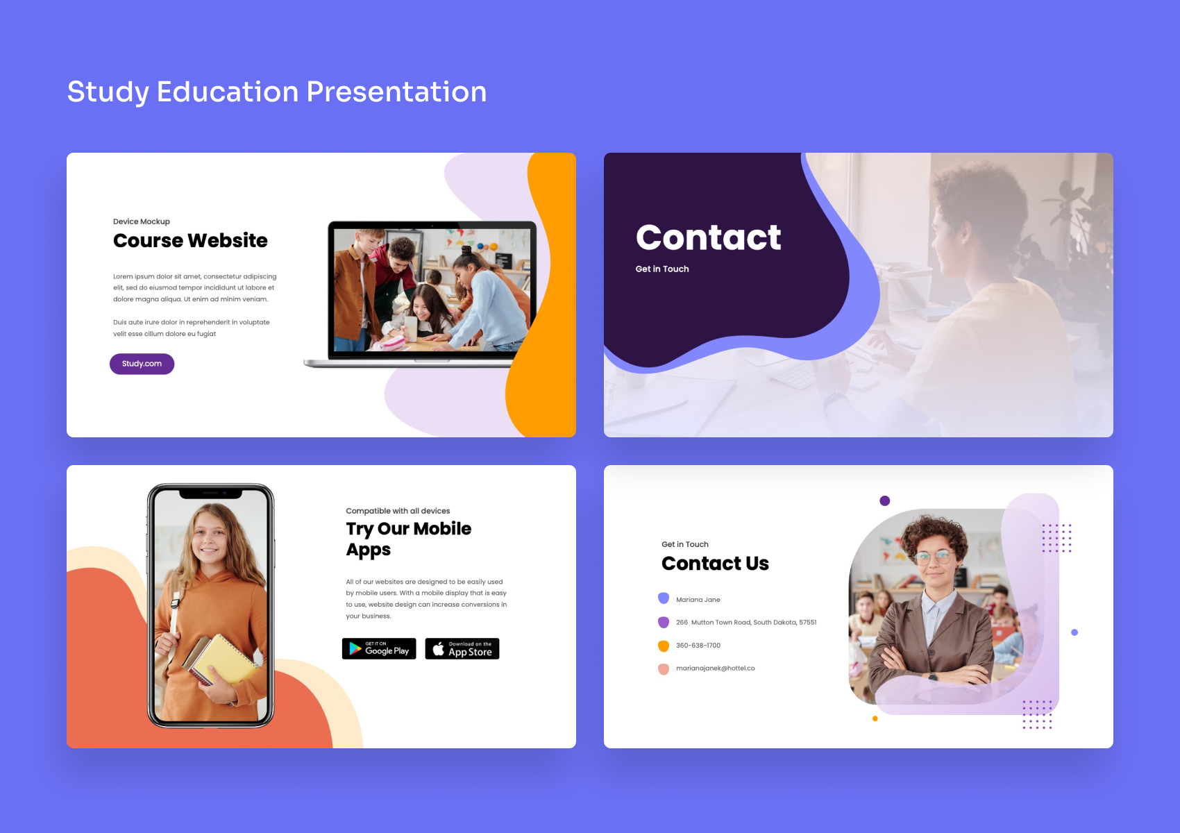 Study - Education PowerPoint Presentation, Presentation Templates ...