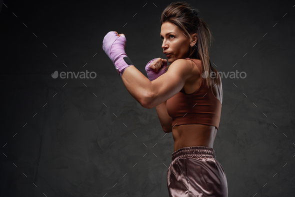 Full Body Boxing Pose Isolated Stock Photo 702452008 | Shutterstock