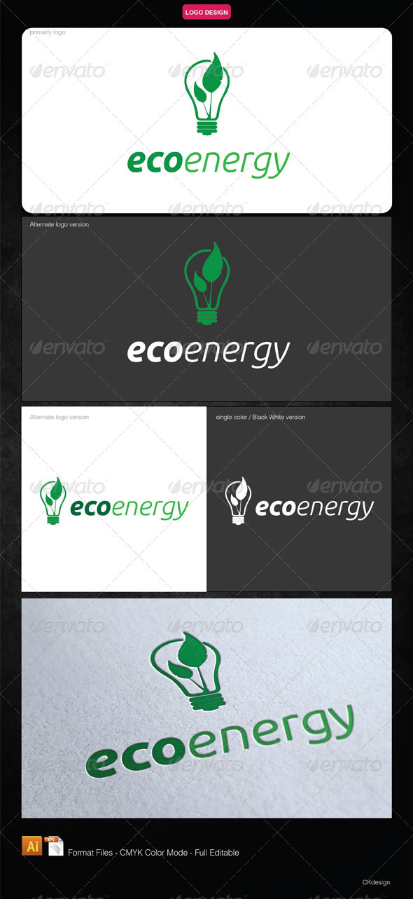 Ecoenergy Logo - Letters Logo Templates