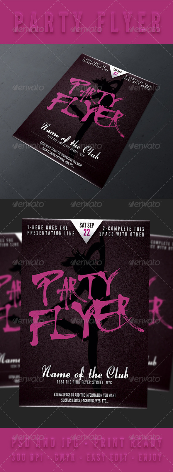 Party Flyer - Clubs & Parties Events