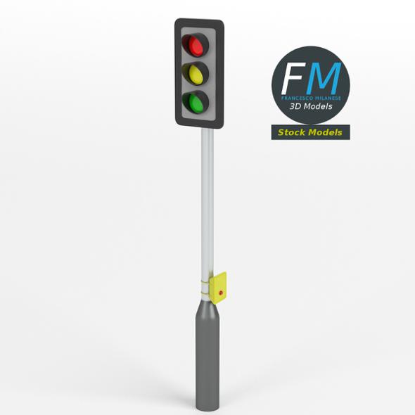 Traffic lights with - 3Docean 18415155