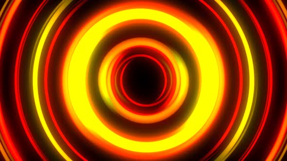 Abstract Fantasy Glow Circle Background