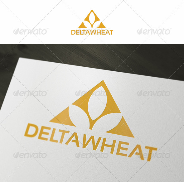 Delta Wheat - Symbols Logo Templates