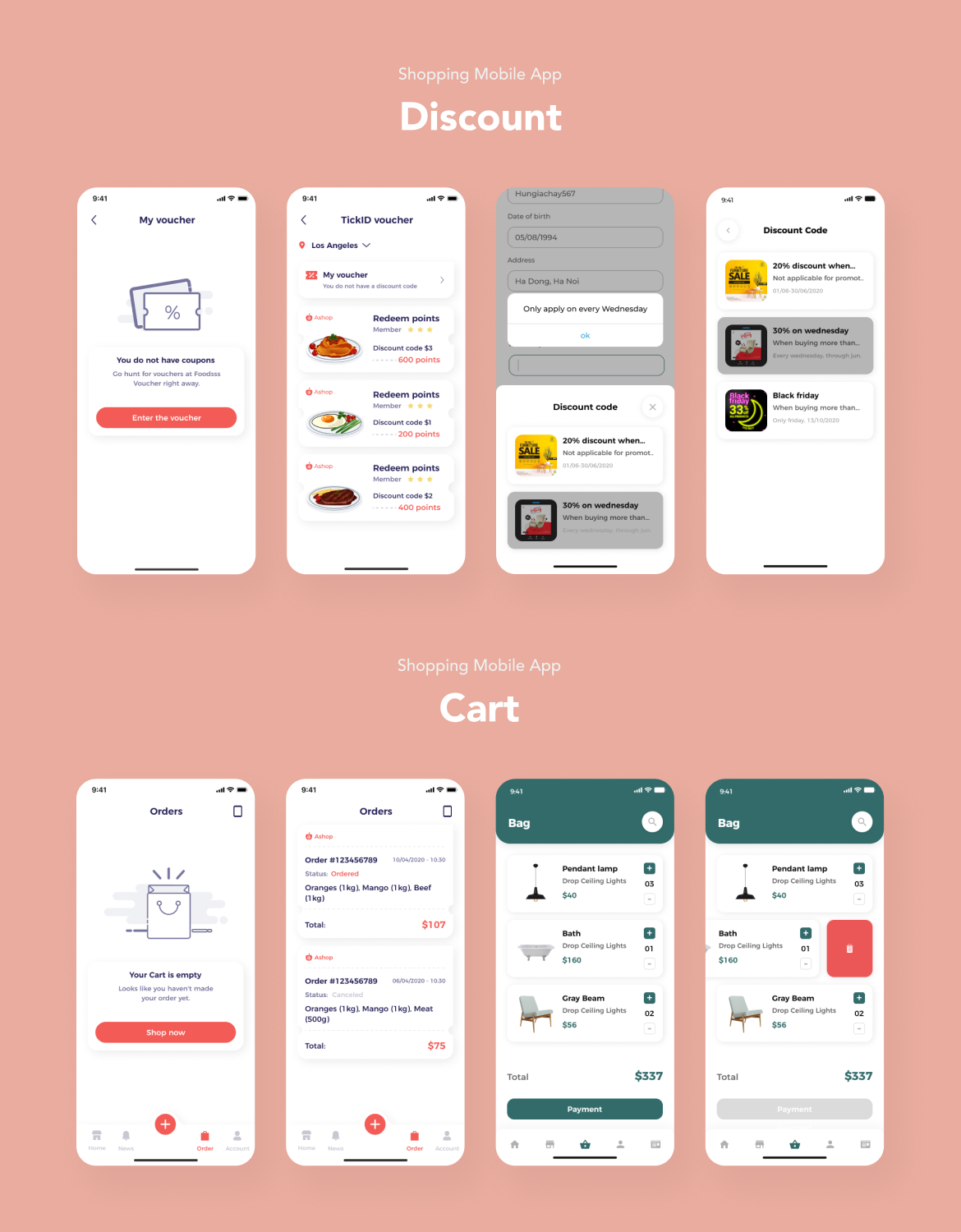 Ashop - Shopping Mobile App by Capi_Creative_Design | ThemeForest