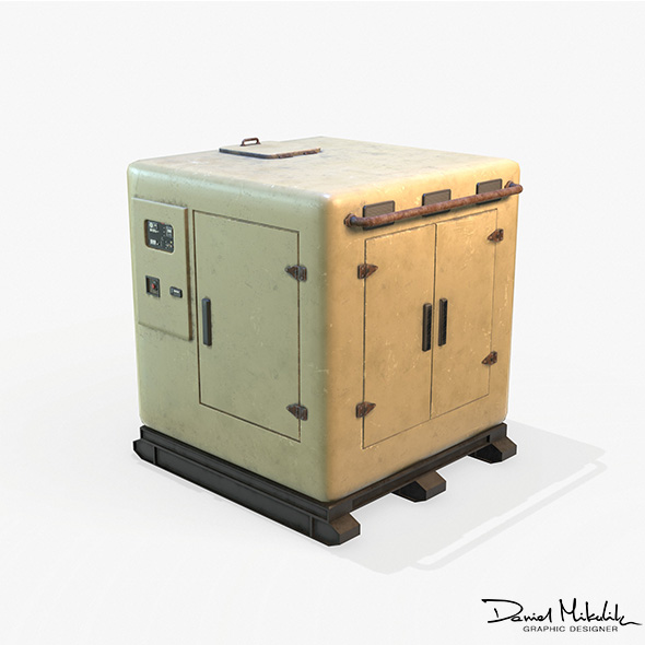 Electric Box PBR - 3Docean 32073893