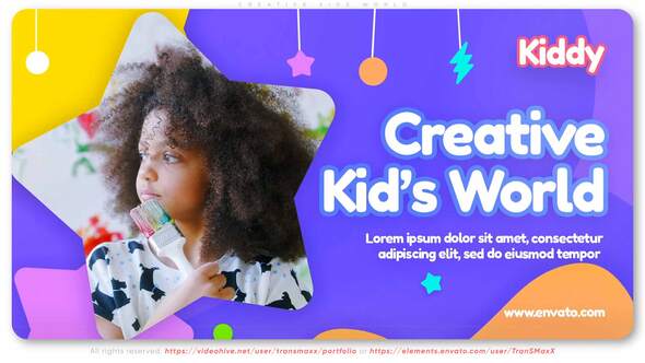 Creative Kids World - VideoHive 32074514
