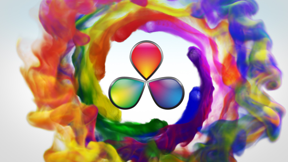 Colorful Smoke Logo Reveal - Davinci Resolve