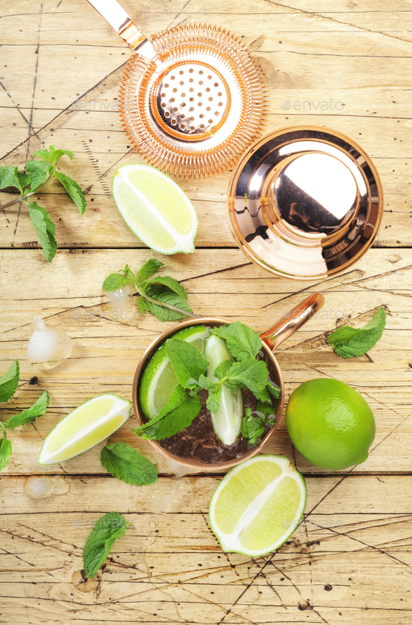 Moscow mule - Stock Photo - Images
