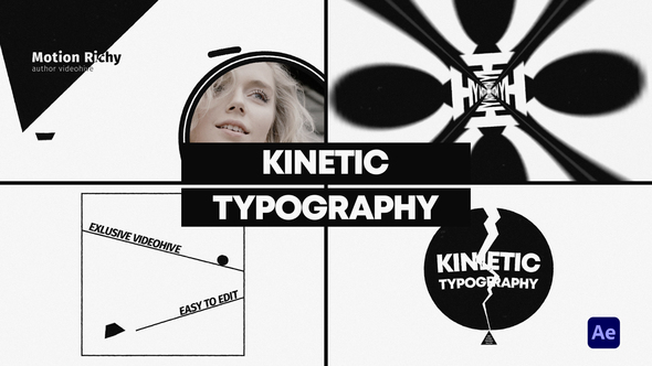 Kinetic Typography - VideoHive 32080455