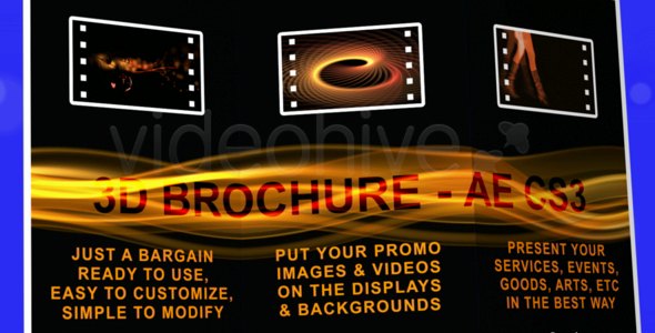 3D BROCHURE - VideoHive 105042