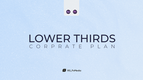 Lower Thirds | Corporate Plan | MOGRT