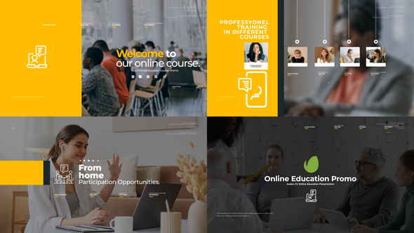 Online Education Promo - VideoHive 32083451