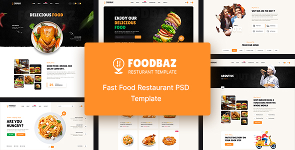 Foodbaz - Fast - ThemeForest 32069526